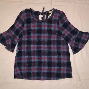 NWT Blue and Red Top